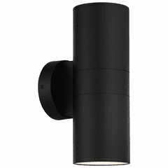 Access Matira 2LT Bi-Directional Outdoor LED Wall Mount - Black - 20149LEDDMGLP-BL