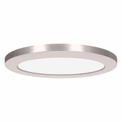 Access ModPLUS Small LED Round Flush Mount - Brushed Steel - 20836LEDD-BS/ACR