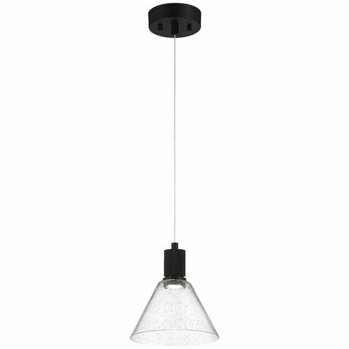 Access Port Nine 1-LT Martini LED Pendant - Matte Black - 63140LEDD-MBL/SDG