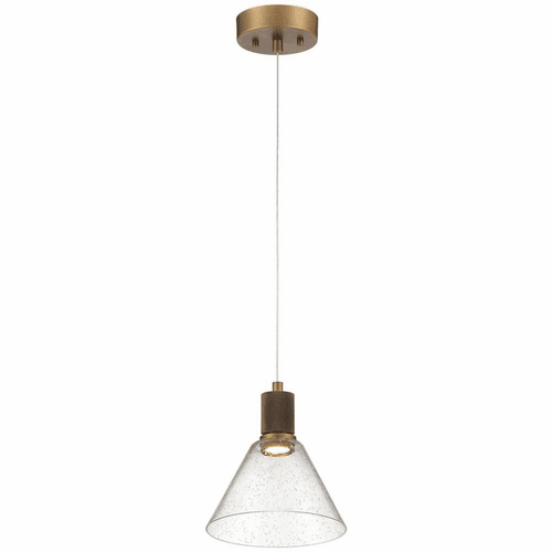Access Port Nine 1LT Martini LED Pendant - Brass - 63140LEDD-ABB/SDG