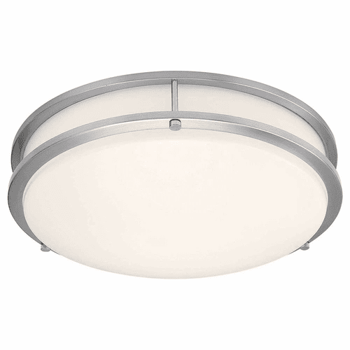 Access Solero II 1-LT LED Flush Mount - Brushed Steel - 20501LEDDCS-BS/ACR