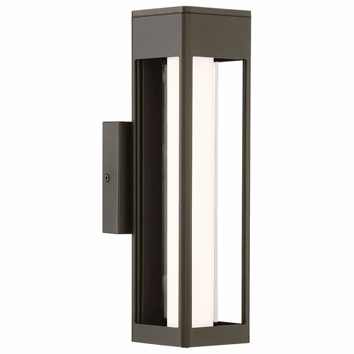 Access Soll 1-LT Outdoor LED Wall Mount - Oil Rubbed Bronze - 20126LEDDMG-ORB/OPL