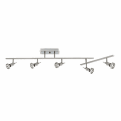 Access Viper 5-LT Dimmable LED Semi-Flush w/Articulating Arm - Brushed Steel - 52042LEDDLP-BS