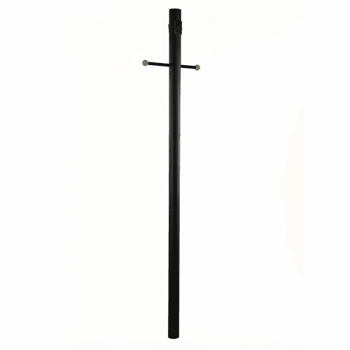 Acclaim 7-FT Direct Burial Post With Photocell - Matte Black - 99BK