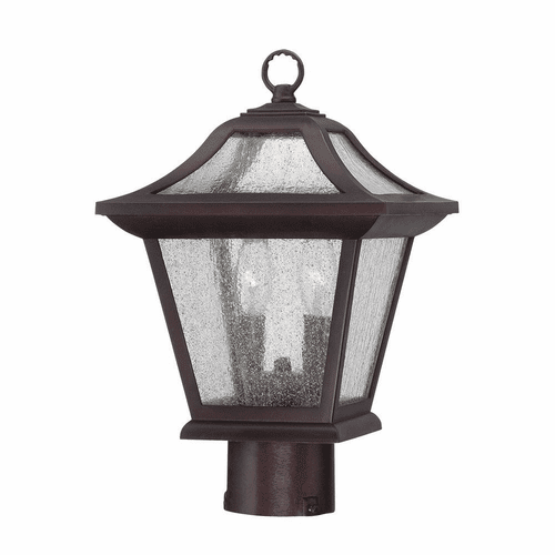 Acclaim Aiken 2-Light Outdoor Post Mount - Architectural Bronze - 39017ABZ