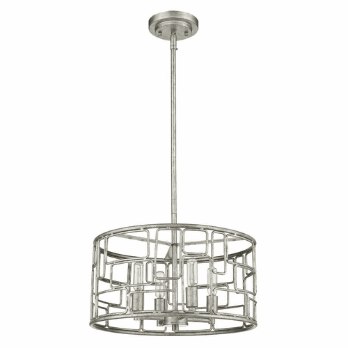 Acclaim Amoret 4-LT Convertible Pendant - Antique Silver - IN21131AS