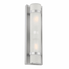 Acclaim Apollo 2-Light Outdoor Wall Light - Brushed Silver - 4701BS Acclaim Apollo 2-Light Outdoor Wall Light - Brushed Silver - 4701BS