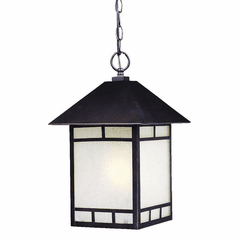 Acclaim Artisan 1-Light Outdoor Hanging Lantern - Architectural Bronze - 9026ABZ Acclaim Artisan 1-Light Outdoor Hanging Lantern - Architectural Bronze - 9026ABZ