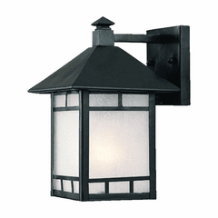 Acclaim Artisan 1-Light Outdoor Wall Light - Matte Black - 9002BK Acclaim Artisan 1-Light Outdoor Wall Light - Matte Black - 9002BK