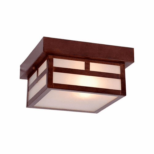 Acclaim Artisan 2-Light Outdoor Flushmount - Architectural Bronze - 4708ABZ