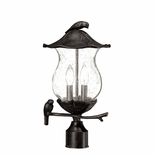 Acclaim Avian 2-Light Outdoor Post Mount - Black Coral - 7567BC/SD
