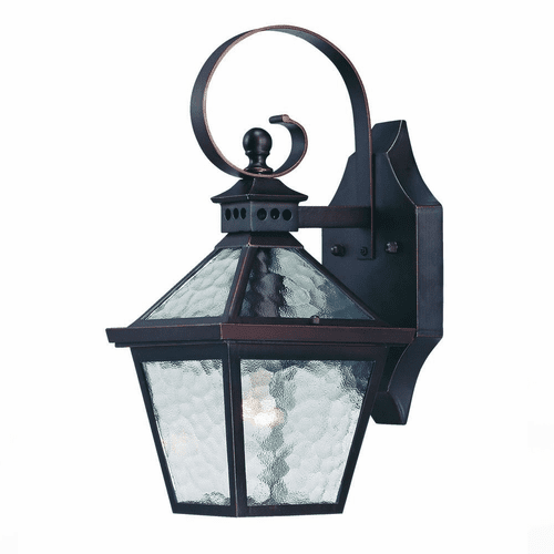 Acclaim Bay Street 1-Light Outdoor Wall Light - Architectural Bronze - 7652ABZ