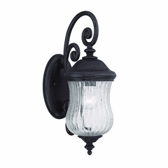 Acclaim Bellagio 1-Light Outdoor Wall Light - Black Coral - 39702BC
