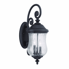Acclaim Bellagio 3-Light Outdoor Wall Light - Black Coral - 39712BC Acclaim Bellagio 3-Light Outdoor Wall Light - Black Coral - 39712BC