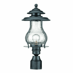 Acclaim Blue Ridge 1-Light Outdoor Post Mount - Matte Black - 8207BK
