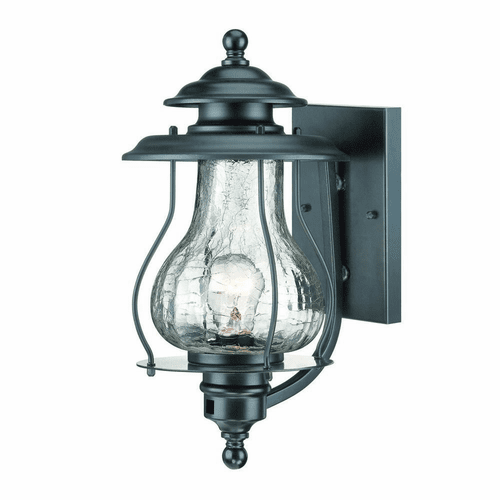Acclaim Blue Ridge 1-Light Outdoor Wall Light - Matte Black - 8201BK