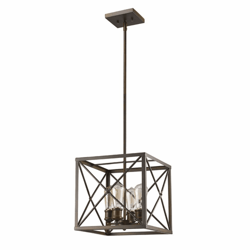 Acclaim Brooklyn 4-Light Pendant - Oil Rubbed Bronze - IN21121ORB
