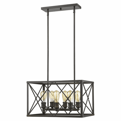 Acclaim Brooklyn 6-LT Pendant - Oil-Rubbed Bronze - IN21125ORB