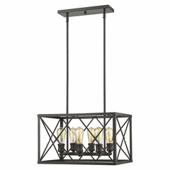 Acclaim Brooklyn 6-LT Pendant - Oil-Rubbed Bronze - IN21125ORB Acclaim Brooklyn 6-LT Pendant - Oil-Rubbed Bronze - IN21125ORB