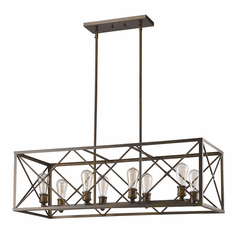 Acclaim Brooklyn 8-Light Pendant - Oil Rubbed Bronze - IN21123ORB