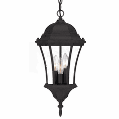 Acclaim Bryn Mawr 3-Light Outdoor Hanging Lantern - Matte Black - 5026BK