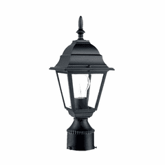 Acclaim Builder's Choice 1-Light Outdoor Post Mount - Matte Black - 4007BK