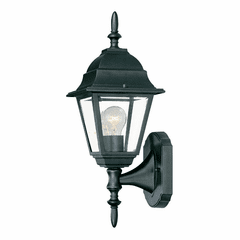 Acclaim Builder's Choice 1-Light Outdoor Wall Light - Matte Black - 4001BK Acclaim Builder's Choice 1-Light Outdoor Wall Light - Matte Black - 4001BK