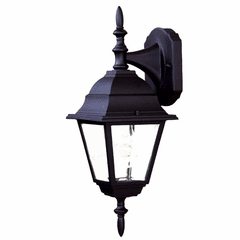 Acclaim Builder's Choice 1-Light Outdoor Wall Light - Matte Black - 4002BK
