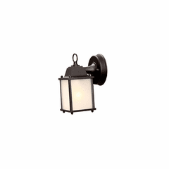 Acclaim Builder's Choice 1-Light Outdoor Wall Light - Matte Black - 5001BK/FR