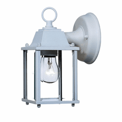 Acclaim Builder's Choice 1-Light Outdoor Wall Light - Textured White - 5001TW