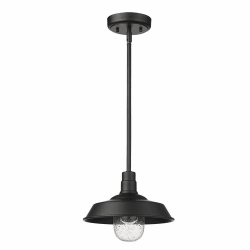Acclaim Burry 1-Light Outdoor Convertible Pendant - Matte Black - 1736BK