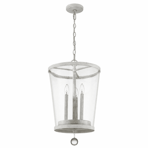 Acclaim Callie 3-LT Country Foyer Pendant - Country White - IN11343CW