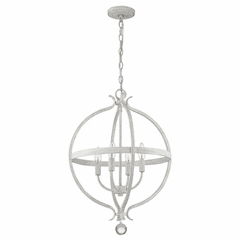 Acclaim Callie 4-LT Country Pendant - Country White - IN11341CW