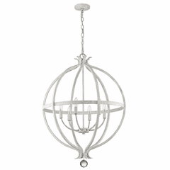 Acclaim Callie 6-LT Country Pendant - Country White - IN11342CW