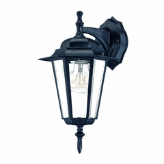 Acclaim Camelot 1-Light Outdoor Wall Light - Matte Black - 6102BK