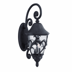 Acclaim Capri 3-Light Outdoor Wall Light - Black Coral - 39222BC