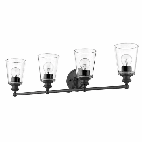 Acclaim Ceil 4-Light Bath Vanity Light - Matte Black - IN41403BK