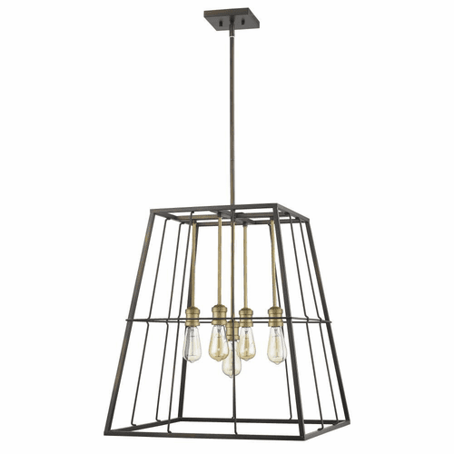 Acclaim Charley 5-LT Pendant - Oil-Rubbed Bronze - IN21052ORB