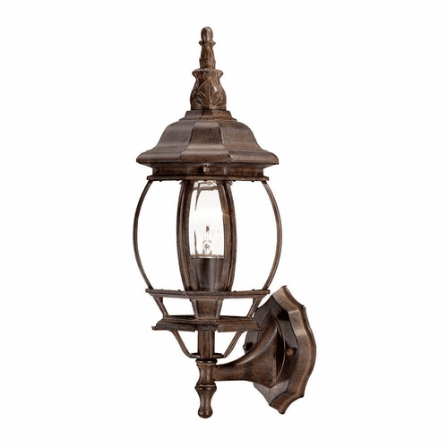Acclaim Chateau 1-Light Outdoor Wall Light - Burled Walnut - 5051BW