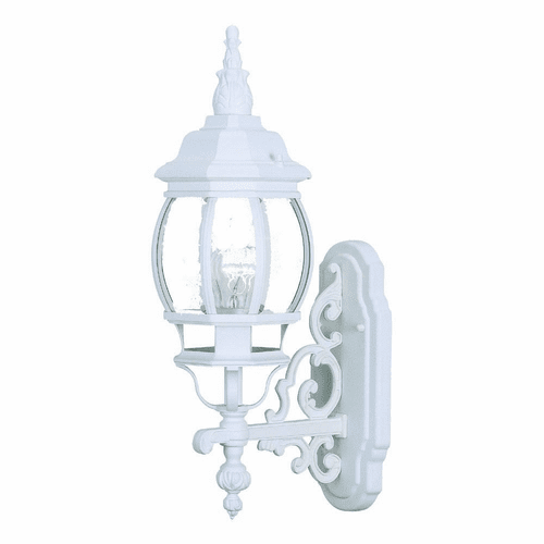 Acclaim Chateau 1-Light Outdoor Wall Light - Textured White - 5150TW