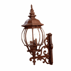 Acclaim Chateau 4-Light Outdoor Wall Light - Burled Walnut - 5153BW