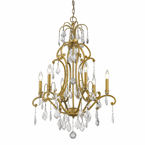 Acclaim Claire  3-Light Chandelier - Antique Gold - IN11356AG
