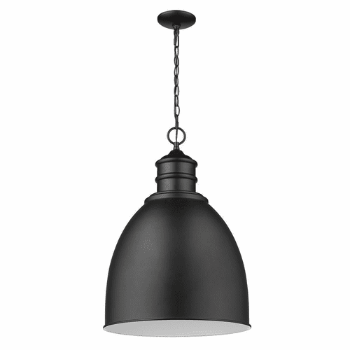 Acclaim Colby 1-Light Pendant - Matte Black - IN11170BK