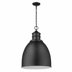 Acclaim Colby 1-Light Pendant - Matte Black - IN11170BK