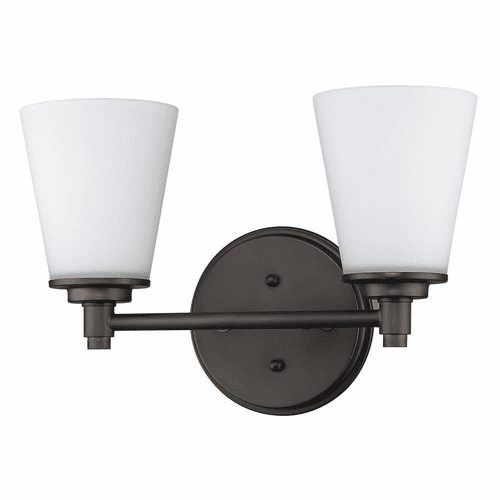 Acclaim Conti 2-Light Bath Vanity Light - Oil Rubbed Bronze - IN41341ORB