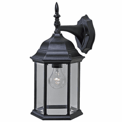 Acclaim Craftsman 2 1-Light Outdoor Wall Light - Matte Black - 5181BK