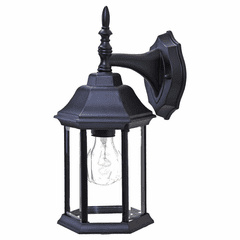 Acclaim Craftsman 2 1-Light Outdoor Wall Light - Matte Black - 5182BK Acclaim Craftsman 2 1-Light Outdoor Wall Light - Matte Black - 5182BK