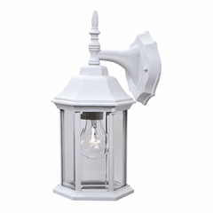 Acclaim Craftsman 2 1-Light Outdoor Wall Light - Textured White - 5181TW Acclaim Craftsman 2 1-Light Outdoor Wall Light - Textured White - 5181TW