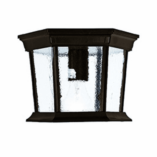 Acclaim Dover 1-Light Outdoor Flushmount - Burled Walnut - 5275BW