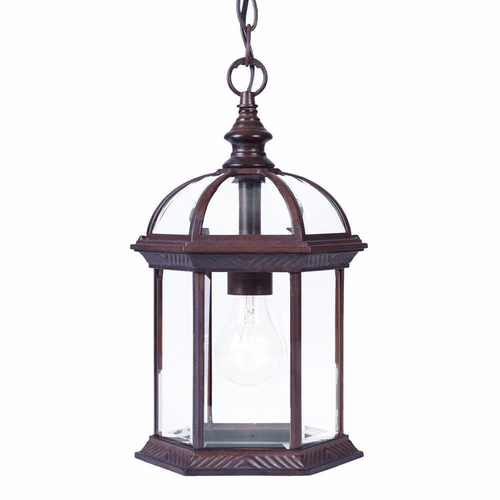 Acclaim Dover 1-Light Outdoor Hanging Lantern - Burled Walnut - 5276BW